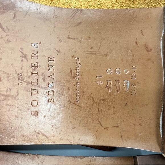 Sezane Jade Low Mules buckle sandals Sz 41 - Picture 7 of 7